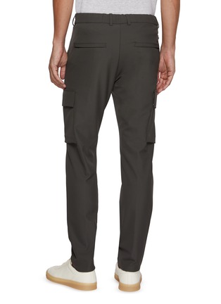 Back View - Click To Enlarge - PAUL & SHARK - Shark Keyring Dynamic Stretch Cargo Pants