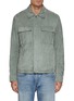 Main View - Click To Enlarge - PAUL & SHARK - Suede Aqualeather Jacket