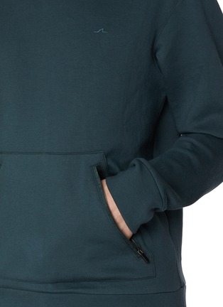  - PAUL & SHARK - Embroidered Fin Supima Fleece Hoodie
