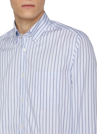  - PAUL & SHARK - Striped Supima Cotton Shirt