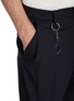 - PAUL & SHARK - Shark Keyring Pleated Wide Leg Pants