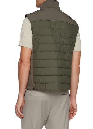 Back View - Click To Enlarge - PAUL & SHARK - High Neck Quilted Vest