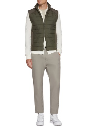 Figure View - Click To Enlarge - PAUL & SHARK - High Neck Quilted Vest