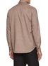 Back View - Click To Enlarge - PAUL & SHARK - Riviera Cotton Linen Shirt
