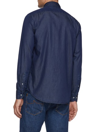 Back View - Click To Enlarge - PAUL & SHARK - Cotton Button Down Shirt