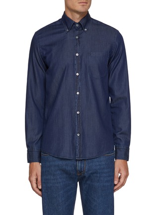 Main View - Click To Enlarge - PAUL & SHARK - Cotton Button Down Shirt