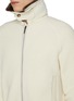  - PAUL & SHARK - Shearling Collar Knitted Wool Blend Jacket