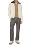 Figure View - Click To Enlarge - PAUL & SHARK - Shearling Collar Knitted Wool Blend Jacket