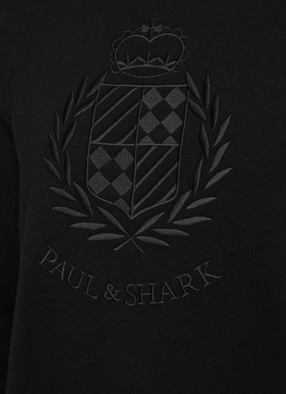  - PAUL & SHARK - Heraldic Embroidered Fleece Sweatshirt