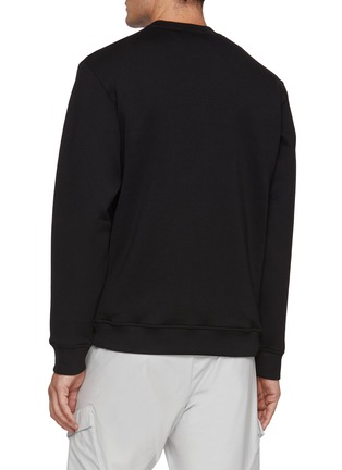 Back View - Click To Enlarge - PAUL & SHARK - Heraldic Embroidered Fleece Sweatshirt