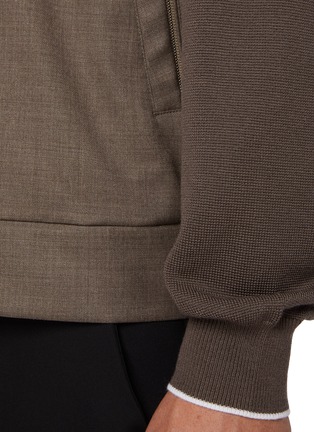  - PAUL & SHARK - Stand Collar Zip Up Wool Jacket
