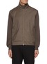 Main View - Click To Enlarge - PAUL & SHARK - Stand Collar Zip Up Wool Jacket
