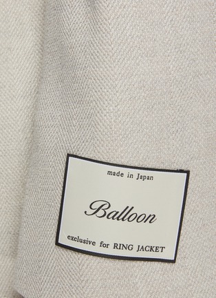  - RING JACKET - Herringbone Single Breasted Blazer