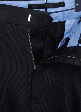  - INCOTEX - Seamless Flat Front Linen Pants