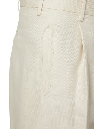  - INCOTEX - Seamless Flat Front Linen Pants