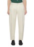 Main View - Click To Enlarge - INCOTEX - Seamless Flat Front Linen Pants