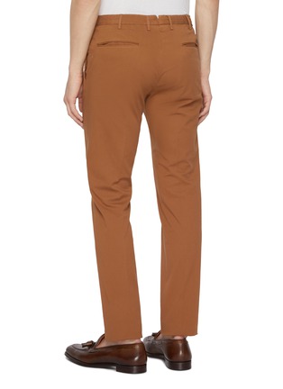 Back View - Click To Enlarge - INCOTEX - Royal Batavia Cotton Stretch Pants