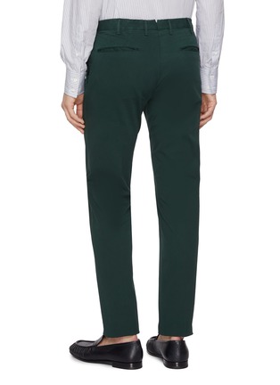 Back View - Click To Enlarge - INCOTEX - Royal Batavia Cotton Stretch Pants