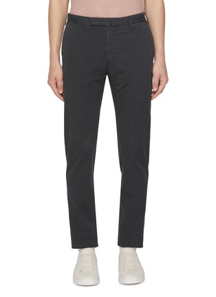 Main View - Click To Enlarge - INCOTEX - Royal Batavia Cotton Stretch Pants