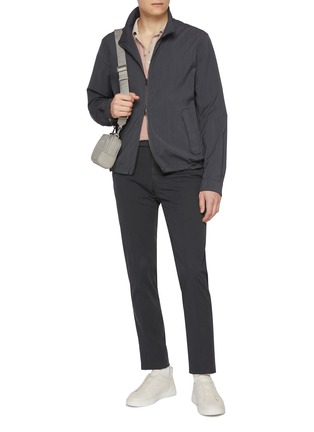 Figure View - Click To Enlarge - INCOTEX - Royal Batavia Cotton Stretch Pants