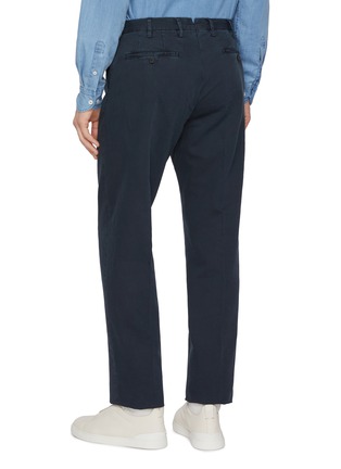 Back View - Click To Enlarge - INCOTEX - Antique Dyed Cotton Linen Pants