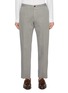 Main View - Click To Enlarge - INCOTEX - Antique Dyed Cotton Linen Pants