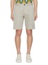 Main View - Click To Enlarge - INCOTEX - Slacks Linen Cotton Bermuda Shorts