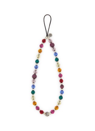 Main View - Click To Enlarge - STRING TING - Stellar Playdate Crystal Wristlet Phone Strap