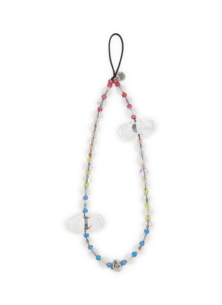 Main View - Click To Enlarge - STRING TING - Sky Candy Prism Drip Wristlet Phone Strap