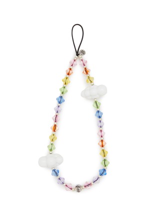 Main View - Click To Enlarge - STRING TING - Sky Candy Rainbow Wristlet Phone Strap