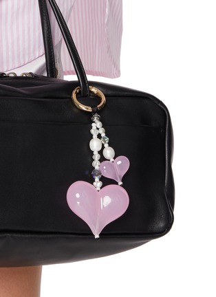 Front View - Click To Enlarge - STRING TING - For The Love Of Pearls Bag Charm