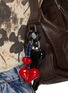 Front View - Click To Enlarge - STRING TING - Short Lapis Bag Charm
