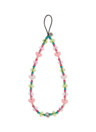 Main View - Click To Enlarge - STRING TING - Watermelon Sugar Wristlet Phone Strap