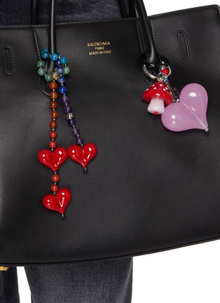 Front View - Click To Enlarge - STRING TING - Mini Shroomie Shorty Bag Charm