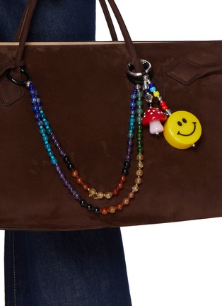 Front View - Click To Enlarge - STRING TING - Happy Shroomie Bag Charm