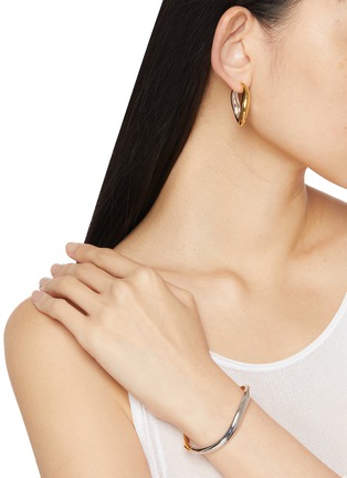 Front View - Click To Enlarge - MISSOMA - x SAVISLOOK Large Hoop Earrings