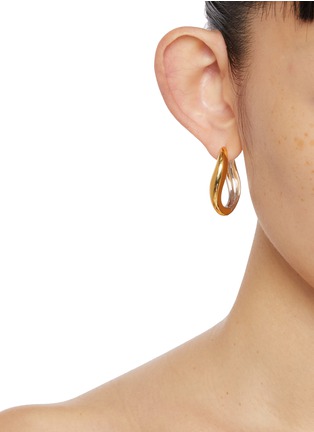 Figure View - Click To Enlarge - MISSOMA - x SAVISLOOK Large Hoop Earrings