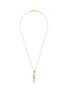 Main View - Click To Enlarge - MISSOMA - Molten Baroque Pearl 18k Gold Plated Brass Drop Pendant Necklace