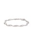 Main View - Click To Enlarge - MISSOMA - X SAVISLOOK Rhodium Plated Sterling Silver Signature Link Chain Bracelet