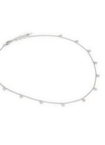 【MISSOMA】インターステラー ドロップ チョーカー SILVER MISSOMA | Interstellar Sterling Silver Cubic Zirconia Drop