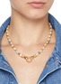 Figure View - Click To Enlarge - MISSOMA - x Harris Reed In Good Hands 18K Gold Plated Pearl Topaz Onyx Necklace