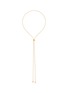 Main View - Click To Enlarge - MISSOMA - X SAVISLOOK 18K Gold Plated Sterling Silver Slider Lariat Chain Necklace