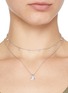 Figure View - Click To Enlarge - MISSOMA - Star Ridge Rhodium Plated Sterling Silver Cubic Zirconia Pendant Necklace
