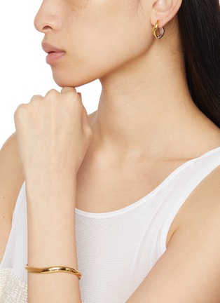 Front View - Click To Enlarge - MISSOMA - x SAVISLOOK Small Hoop Earrings