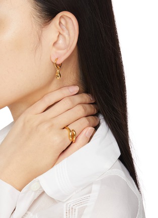 Front View - Click To Enlarge - MISSOMA - x SAVISLOOK Droplet Charm Earrings