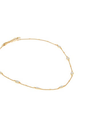 Detail View - Click To Enlarge - MISSOMA - Magma 18k Gold Vermeil Rainbow Moonstone Charm Bracelet