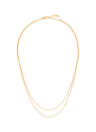 Main View - Click To Enlarge - MISSOMA - x SAVISLOOK Twisted Double Chain Necklace