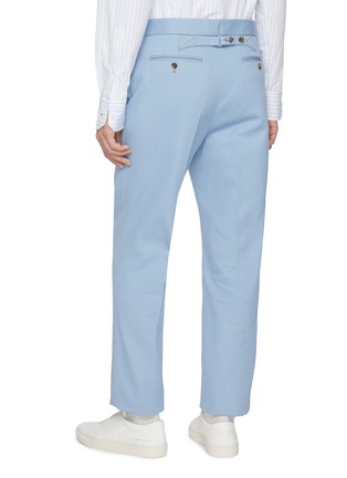 Back View - Click To Enlarge - THOM BROWNE - Twin Needle Stitch Backstrap Jeans