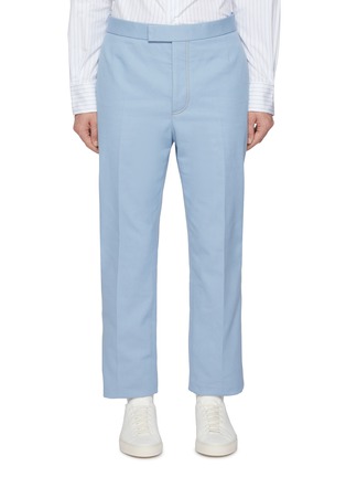 Main View - Click To Enlarge - THOM BROWNE - Twin Needle Stitch Backstrap Jeans