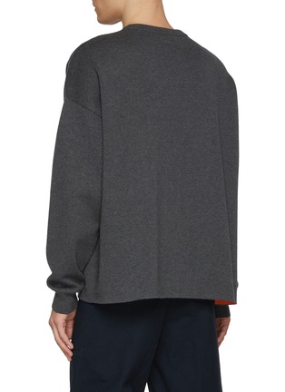 Back View - Click To Enlarge - LOEWE - Anagram Pocket Relaxed Sweater